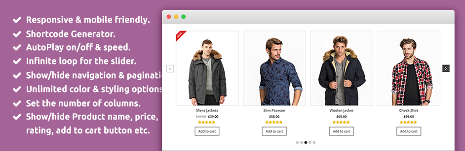 WordPress Product Slider for WooCommerce Plugin Banner Image