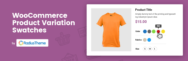WordPress WooCommerce Variation Swatches Plugin Banner Image