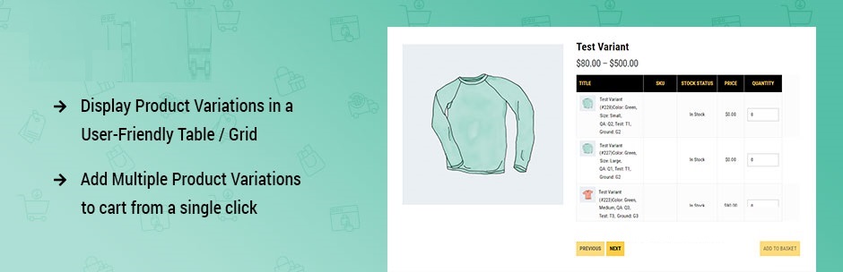 WordPress Quick Bulk Variations Checkout for WooCommerce Plugin Banner Image