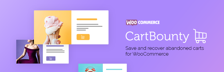WordPress CartBounty – Save and recover abandoned carts for WooCommerce Plugin Banner Image