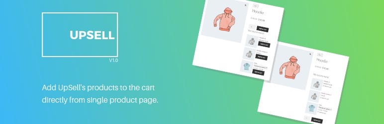WordPress UpSell for WooCommerce Plugin Banner Image