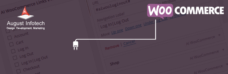 WordPress WooCommerce Menu Extension Plugin Banner Image