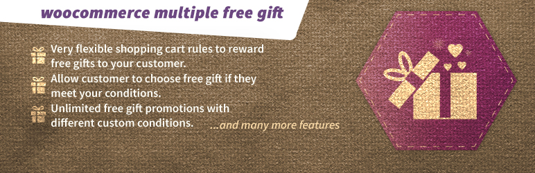 WordPress WooCommerce Multiple Free Gift Plugin Banner Image
