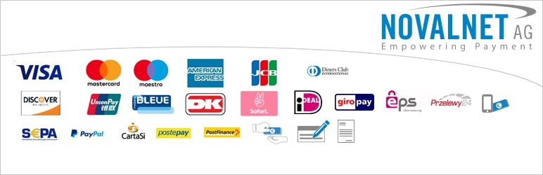 WordPress WooCommerce payment plugin – Novalnet AG Plugin Banner Image