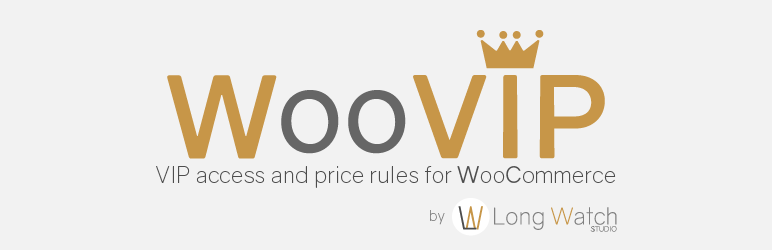 WordPress WooVIP – Page, posts and products access rules for your customers Plugin Banner Image