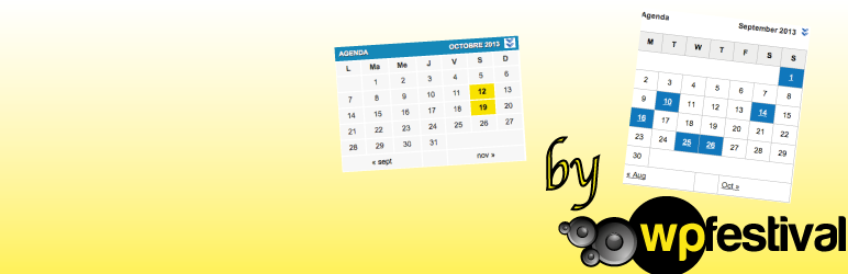 WordPress AJAX Calendar Future POSTS Plugin Banner Image