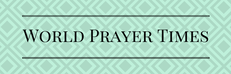 WordPress World Prayer Time Plugin Banner Image