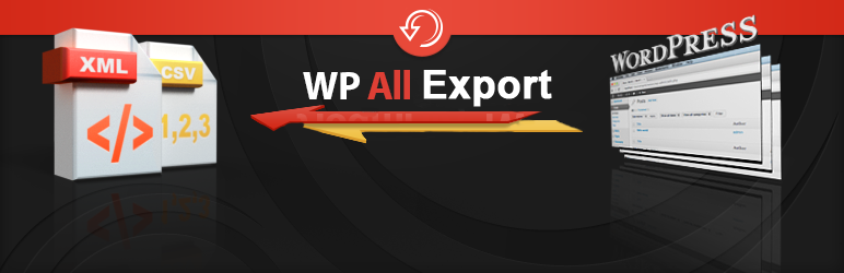 WordPress Export any WordPress data to XML/CSV Plugin Banner Image