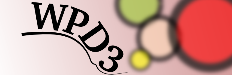 WordPress Wp-D3 Plugin Banner Image