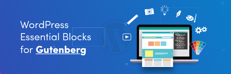 WordPress WordPress Essential Blocks Plugin Banner Image