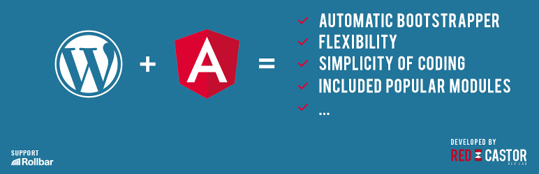 WordPress Angular for WordPress Plugin Banner Image