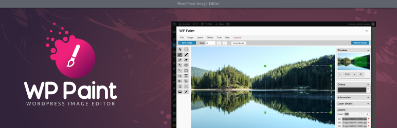WordPress WP Paint – WordPress Image Editor Plugin Banner Image