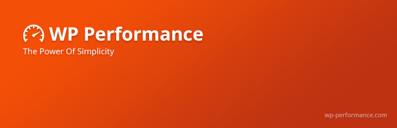 WordPress WP Performance Plugin Banner Image