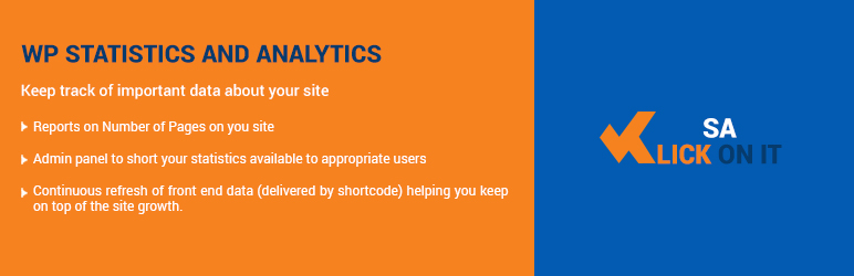 WordPress WP Statistics and Analytics Plugin Banner Image