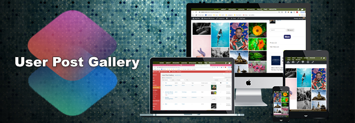 WordPress User Photo Gallery – UPG Plugin Banner Image