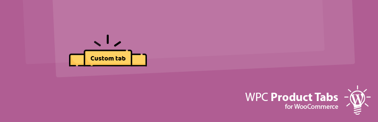WordPress WPC Product Tabs for WooCommerce Plugin Banner Image
