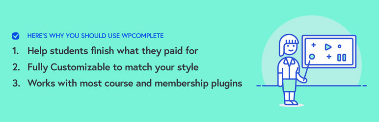 WordPress WPComplete Plugin Banner Image
