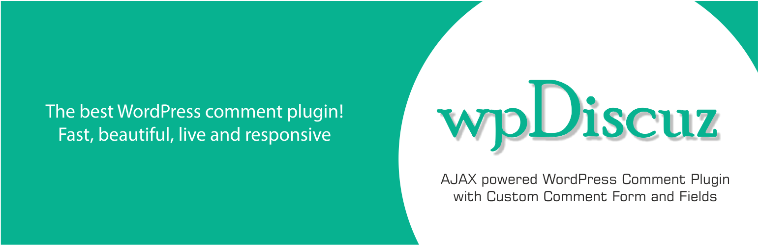 WordPress Comments – wpDiscuz Plugin Banner Image