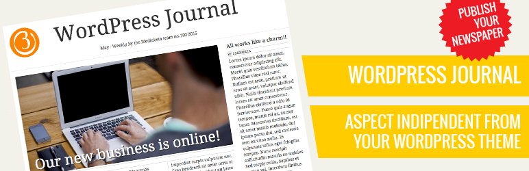 WordPress WP Journal Plugin Banner Image