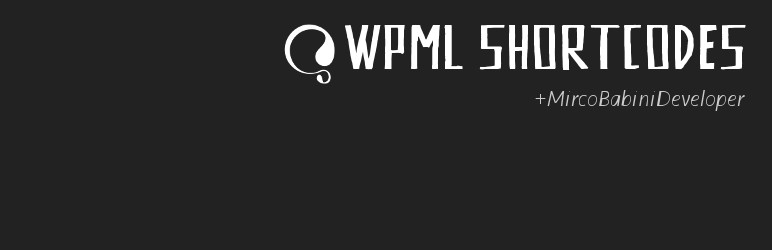 WordPress WPML Shortcodes Plugin Banner Image