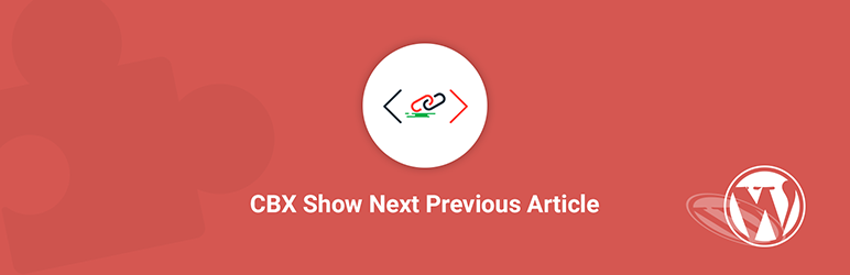 WordPress CBX Next Previous Article Plugin Banner Image