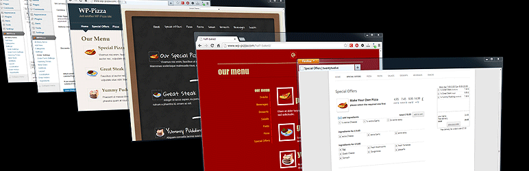 WordPress WPPizza – A Restaurant Plugin Plugin Banner Image