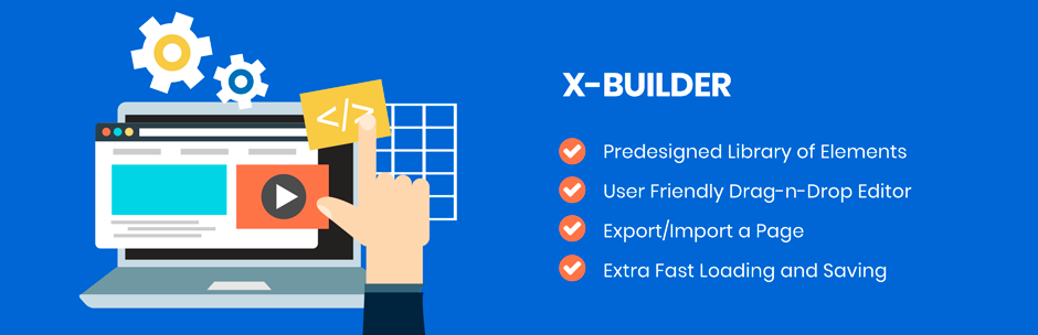 WordPress X Builder Plugin Banner Image
