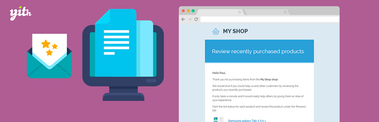 WordPress YITH WooCommerce Review Reminder Plugin Banner Image