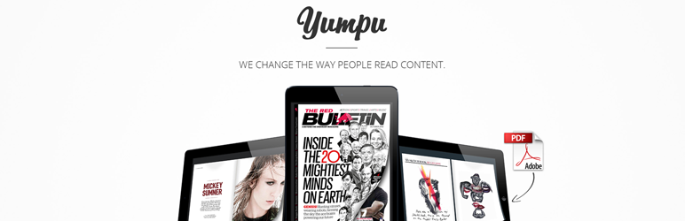 WordPress Yumpu ePaper publishing Plugin Banner Image