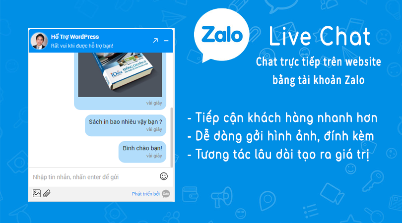 WordPress Zalo Live Chat Plugin Banner Image